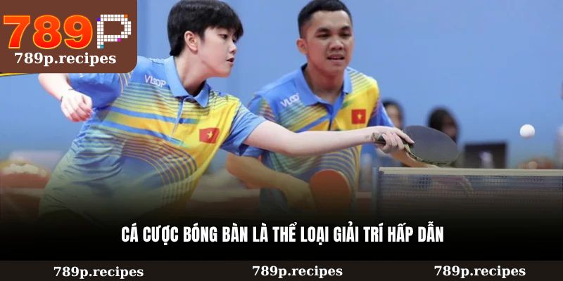 Cá cược bóng bàn là thể loại giải trí hấp dẫn