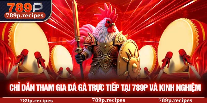 Chỉ dẫn tham gia đá gà trực tiếp 789P và kinh nghiệm